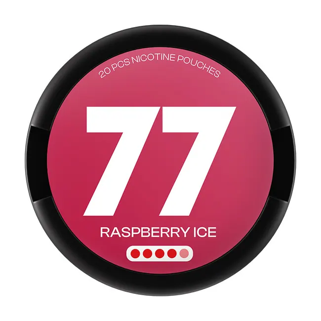 77 Raspberry Ice Extra Strong
